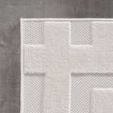 Doha 1656 Simply Crème Japandi Modern Design Vloerkleed Indoor/Outdoor Tapijt