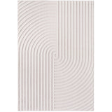 Doha 1658 Simply Crème Japandi Modern Design Vloerkleed Indoor/Outdoor Tapijt