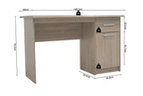 Bureau 'Milou' 1 lade 1 deur Sonoma