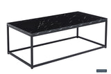 Salontafel 'Dallas' Decor Marmer Zwart