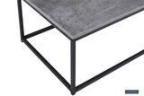 Salontafel 'Dallas' Decor Steen Grijs