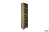 Boekenkast 'Space' 5 legplanken Sonoma