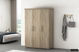 Kledingkast 'Mike' 3 deuren Sonoma