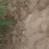 Zijkant detail KNUFFEL vloerkleed – 30 mm dikke pool en fluffy afwerking close up