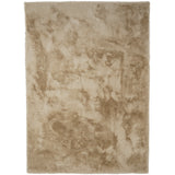 KNUFFEL vloerkleed beige – vooraanzicht productfoto op witte achtergrond