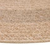Ronde Buitenkleed Beige Duurzaam