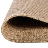 Ronde Buitenkleed Beige Duurzaam