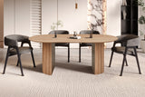 Tafel 'Lagos' 200 cm Ovaal Decor Oude eik