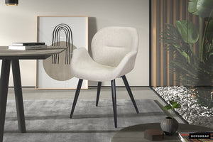 Stoel 'Maxim' Stof Beige