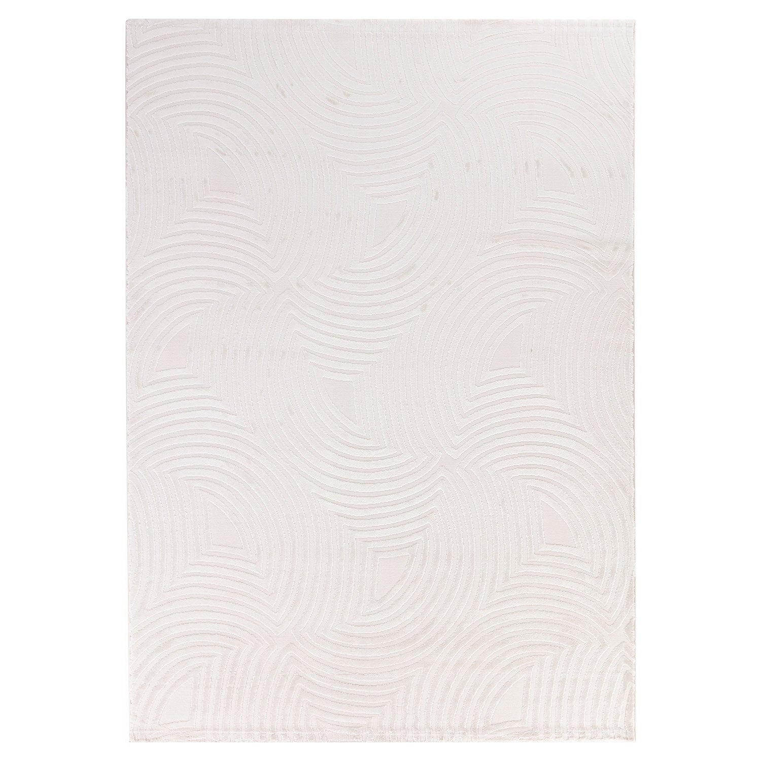 Dream 1113 Cream/Creme Modern Vloerkleed Japandi Stijl Laagpolig Tapijt