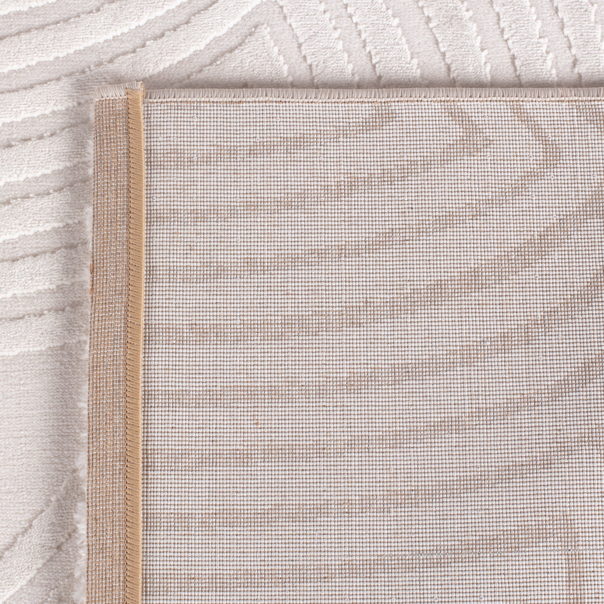 Dream 1113 Cream/Creme Modern Vloerkleed Japandi Stijl Laagpolig Tapijt