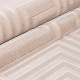 Dream 1114 Beige Modern Vloerkleed Japandi Stijl Laagpolig Tapijt