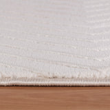 Dream 1115 Cream/Creme Modern Vloerkleed Japandi Stijl Laagpolig Tapijt