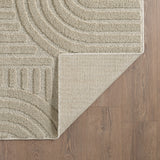 Art 1121 Beige Scandinavisch Japandi Vloerkleed Binnen/Buiten Tapijt