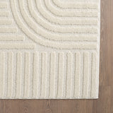 Art 1121 Creme/Cream Scandinavisch Japandi Vloerkleed Binnen/Buiten Tapijt