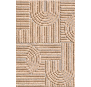 Art 1121 Rose Scandinavisch Japandi Vloerkleed Binnen Buiten Tapijt