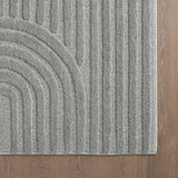 Art 1121 Grijs Scandinavisch Japandi Vloerkleed Binnen/Buiten Tapijt