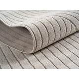 Japandi Abstract Design Vloerkleed Crème