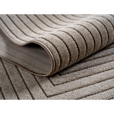 Japandi Vloerkleed Geometrisch Beige