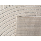 Japandi Abstract Design Vloerkleed Crème
