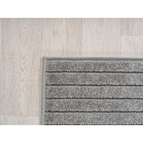 Japandi Abstract Design Grijs Vloerkleed