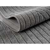 Japandi Abstract Design Grijs Vloerkleed