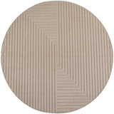 Beige Front Rund