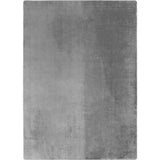 Velvet Fluffy Zachte vloerkleed Zilver