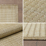Gizeh 1410 Geweven Vloerkleed Laagpolig Indoor/Outdoor Tapijt