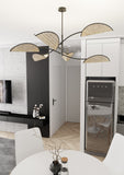 Plafondlamp LOTUS Naturel – 6-Lichts Design Lamp