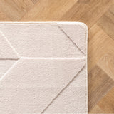 modern-vloerkleed-3D Effect-creme.