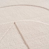 Modern Vloerkleed Geometrisch Creme