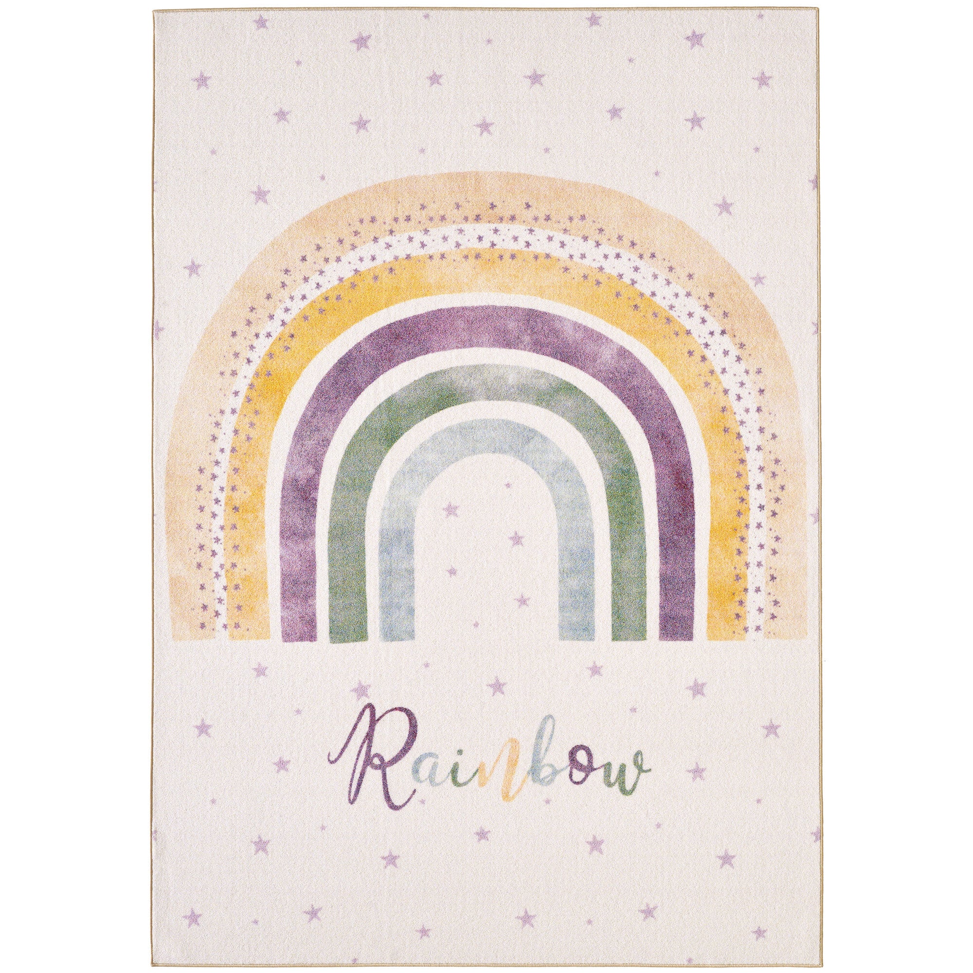 Kid's 2018 Rainbow Vloerkleed Laagpolig Kinderkamer Tapijt
