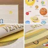 Kid's 2019 Universum Vloerkleed Laagpolig Kinderkamer Tapijt