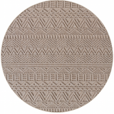 Beige Rund Front Vloerkleden