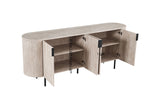 Dressoir 'Lagos' 200 cm Decor Travertin Beige