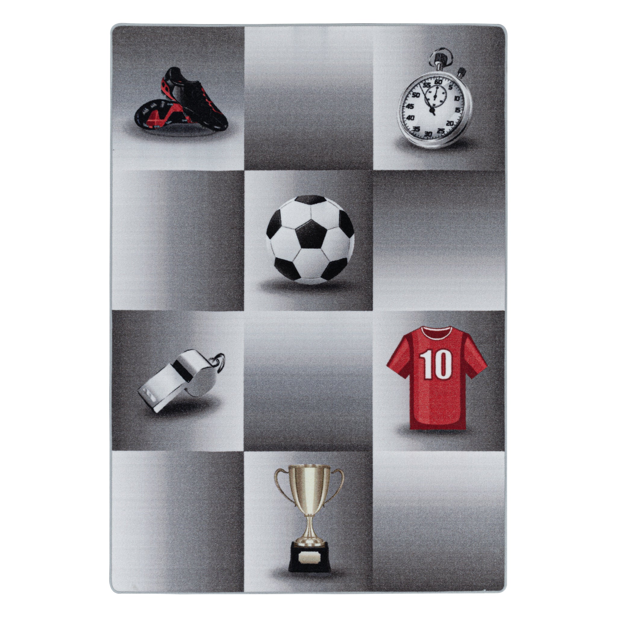 Kid's Collection 2906 Voetbal Vloerkleed