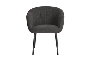 Stoel 'Sevilla' Bouclé Grijs