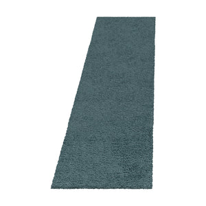 Sydney Shaggy Aqua/Blauw Vloerkleed Hoogpolig Zachte Tapijt