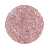 Sydney Shaggy Rose/Roze Vloerkleed Hoogpolig Zachte Tapijt Effen