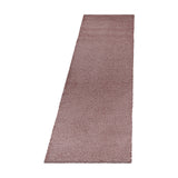 Sydney Shaggy Rose/Roze Vloerkleed Hoogpolig Zachte Tapijt Effen