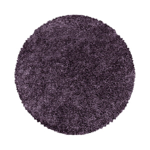 Sydney Shaggy Violet Vloerkleed Hoogpolig Zachte Tapijt Effen