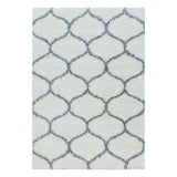 Salsa Shaggy Cream/Creme Vloerkleed Hoogpolig Zachte Tapijt Berber Stijl