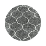Salsa Shaggy Gray/Grijs Vloerkleed Hoogpolig Zachte Tapijt Berber Stijl