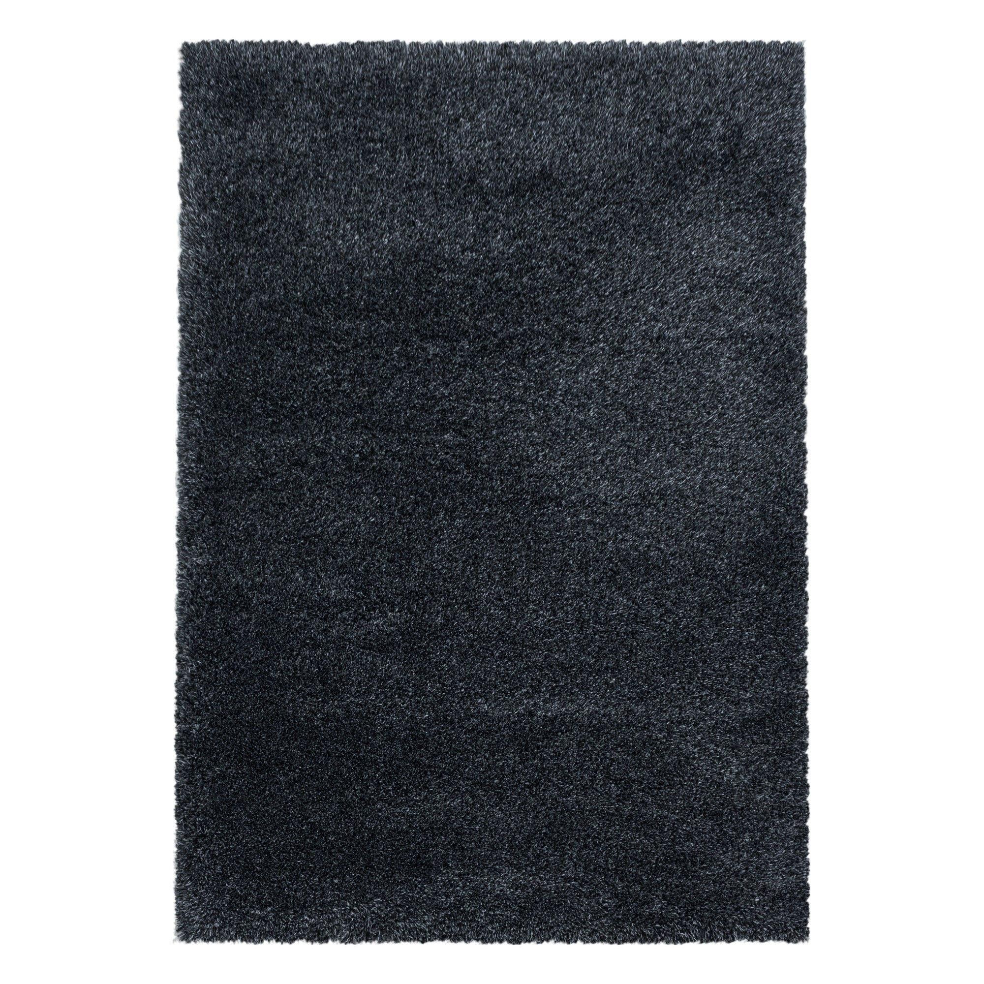 Fluffy Shaggy Antraciet Vloerkleed Hoogpolig Zachte Trendy Tapijt