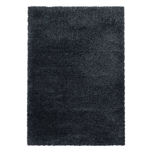 Fluffy Shaggy Antraciet Vloerkleed Hoogpolig Zachte Trendy Tapijt
