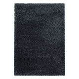 Fluffy Shaggy Antraciet Vloerkleed Hoogpolig Zachte Trendy Tapijt