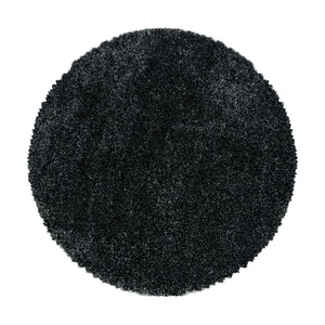 Fluffy Shaggy Antraciet Vloerkleed Hoogpolig Zachte Trendy Tapijt