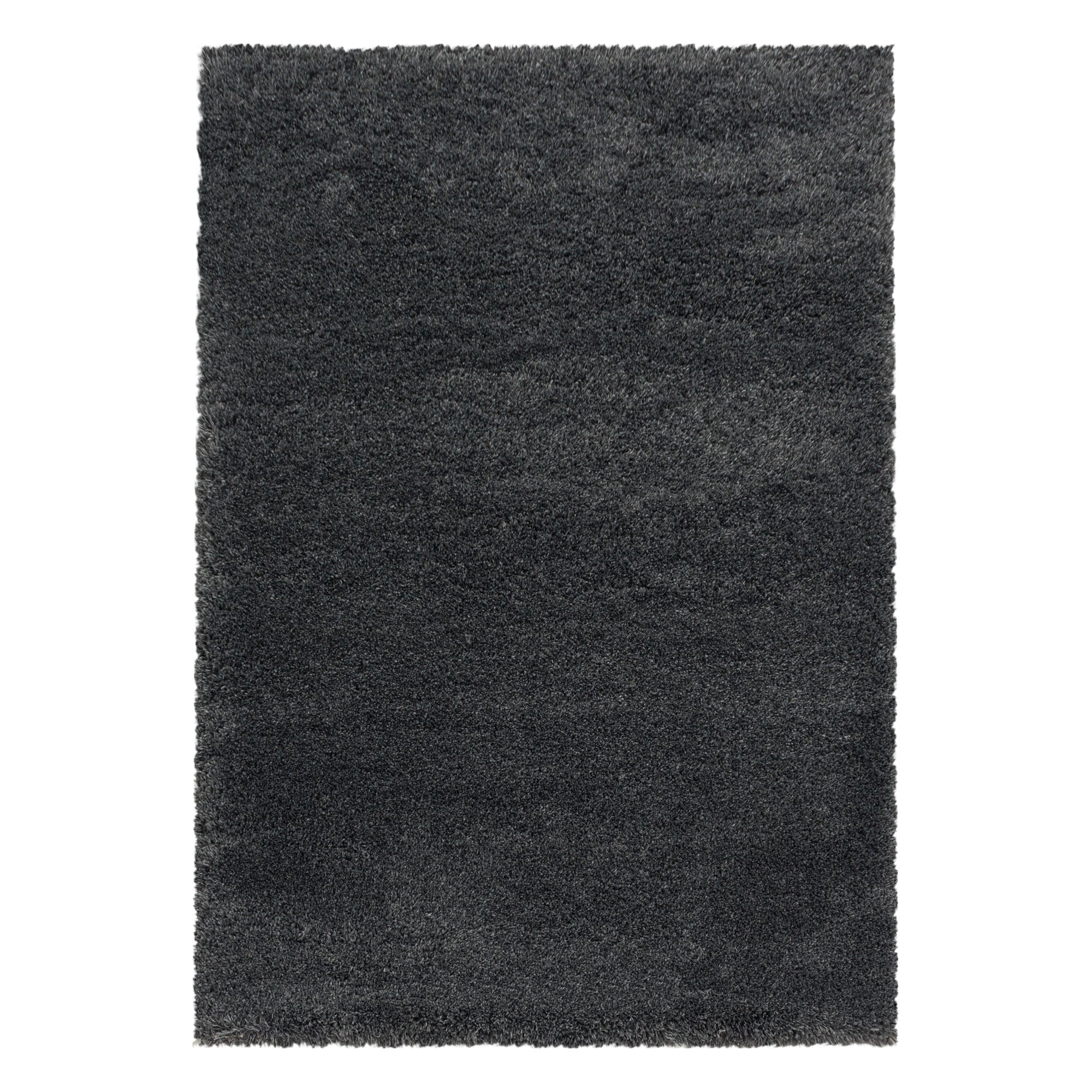 Fluffy Shaggy Grey/Grijs Vloerkleed Hoogpolig Zachte Trendy Tapijt