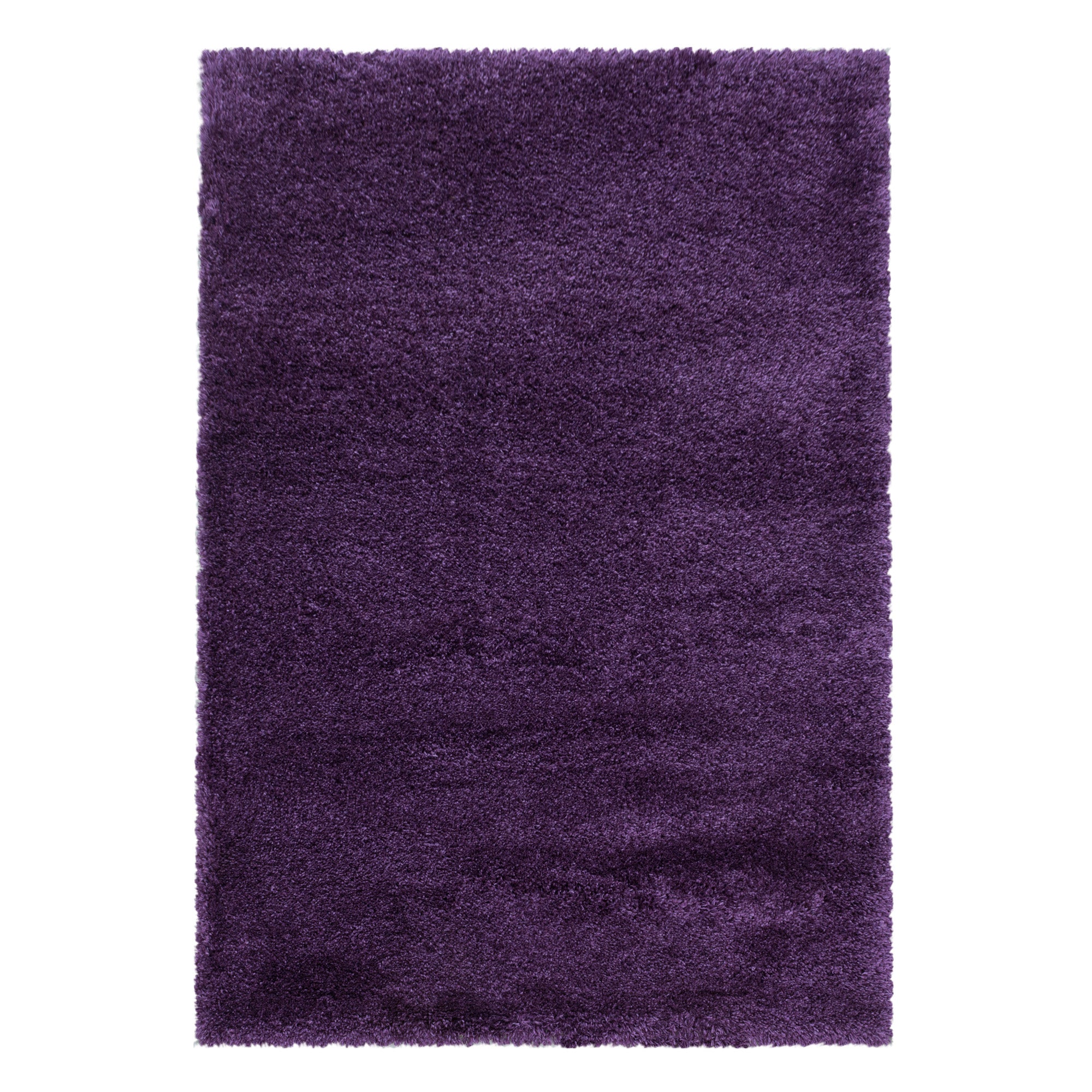 Fluffy Shaggy Lila Vloerkleed Hoogpolig Zachte Trendy Tapijt